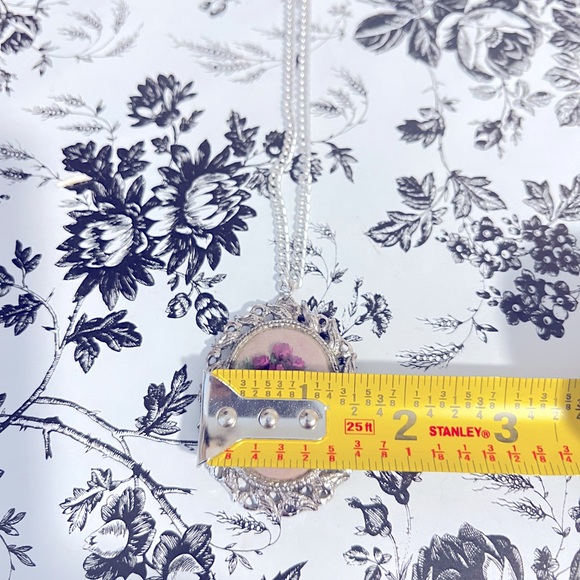 Vintage handmade jewelry pendant necklace - Picture 6 of 10